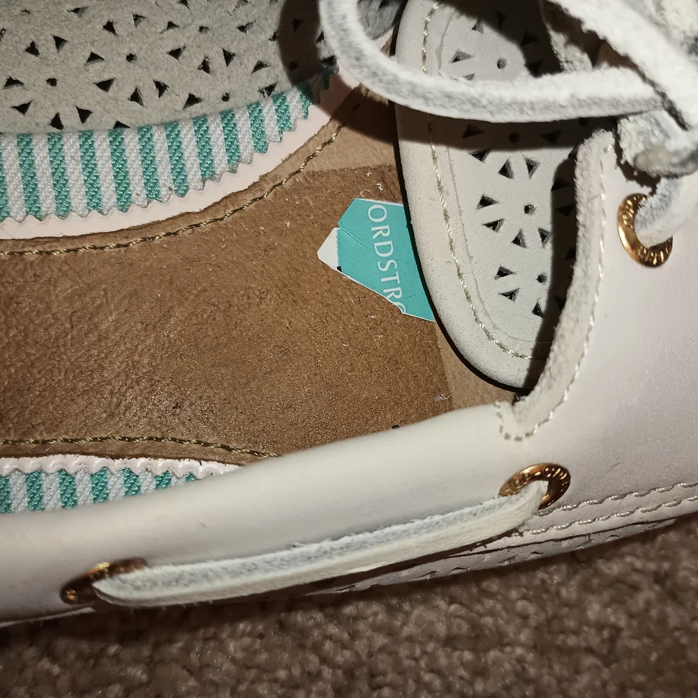Sperry Leather‎ Cutout Loafers 6.5 M